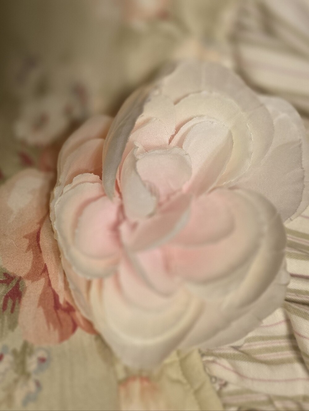 Vintage Shabby Chic Quilted Floral Shoulder Bag - Picture 11 of 17